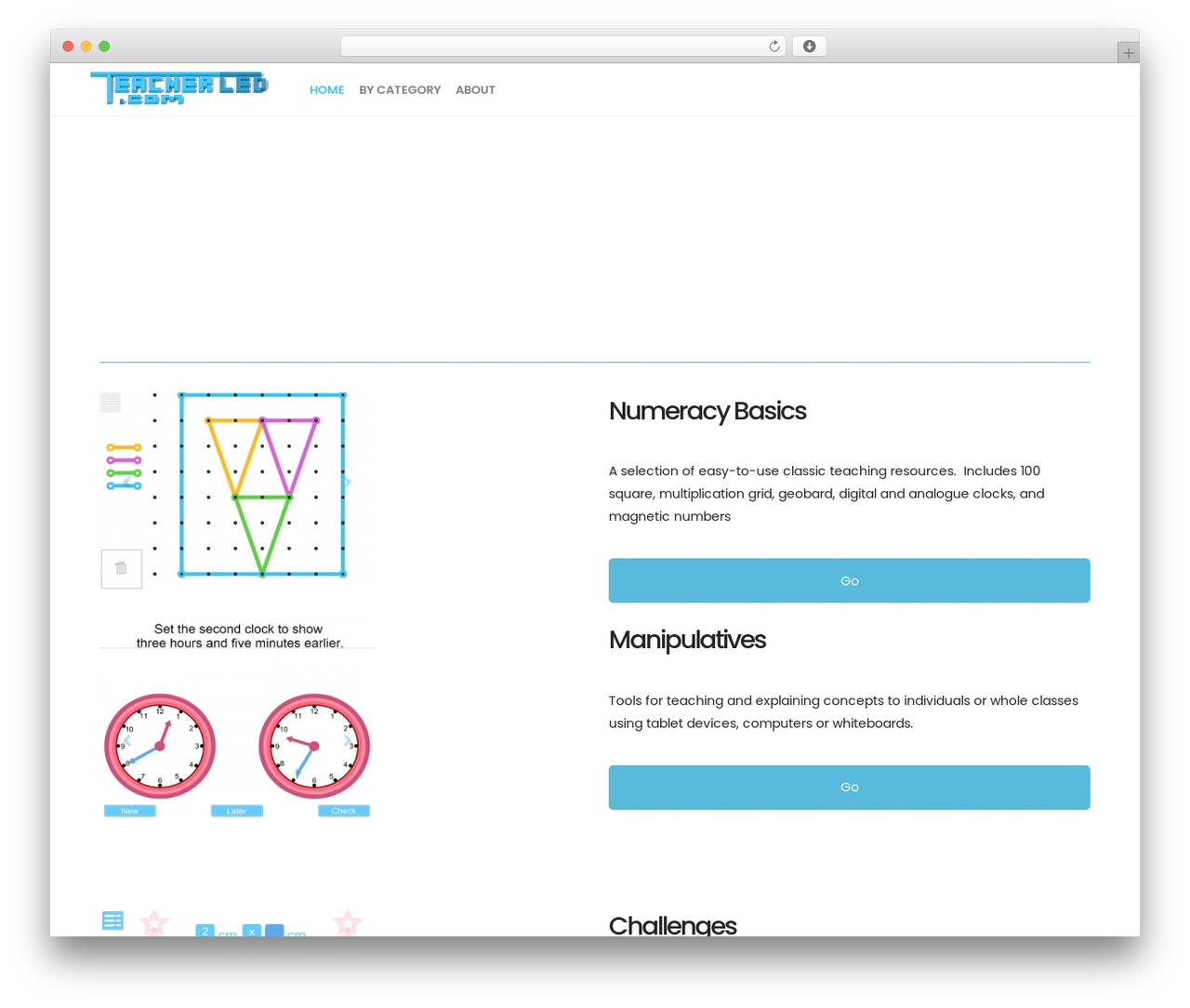 WordPress theme Rare - teacherled.com