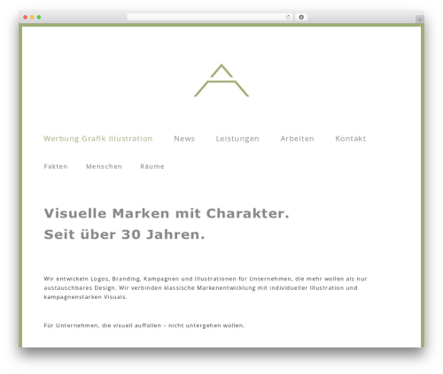 Portfolio designer WordPress plugin - tomsarthouse.de