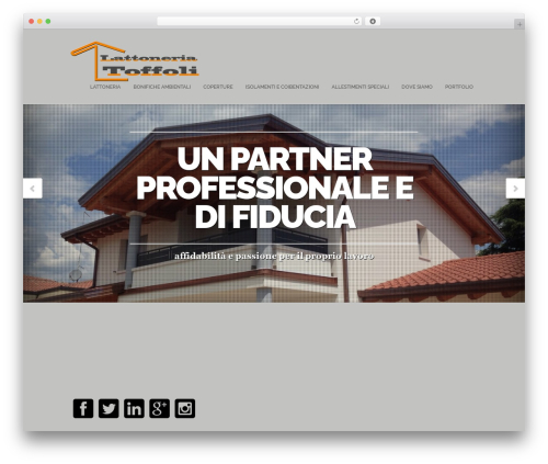 WordPress theme Status Theme - toffoligiandomenico.it