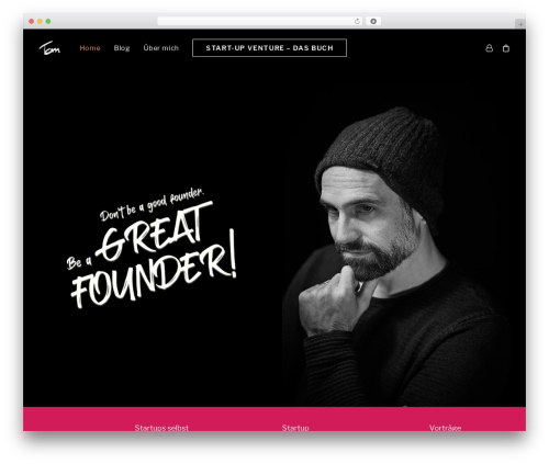 Abdev portfolio WordPress plugin - tomroethlisberger.com