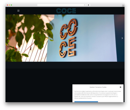 Benoit WordPress theme design - coceloungebar.com