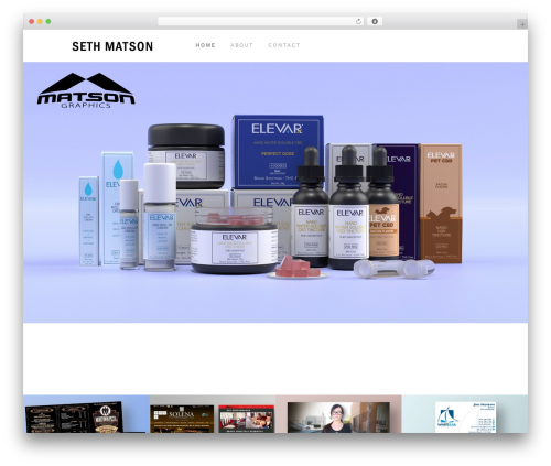 Best WordPress theme Flat Responsive WordPress Theme Premium - matsongraphics.com