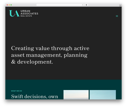 Divi WordPress theme - urbanassociates.co.uk