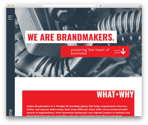 Engine WordPress theme - enginegogo.com
