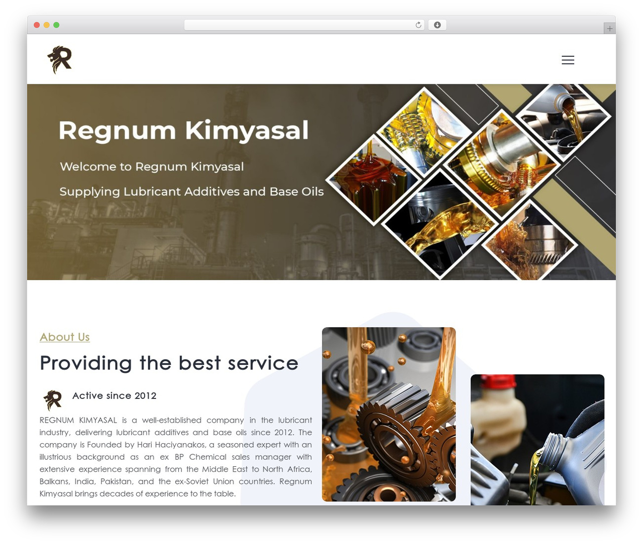 قالب کریوت best WordPress theme - regnumkimyasal.com
