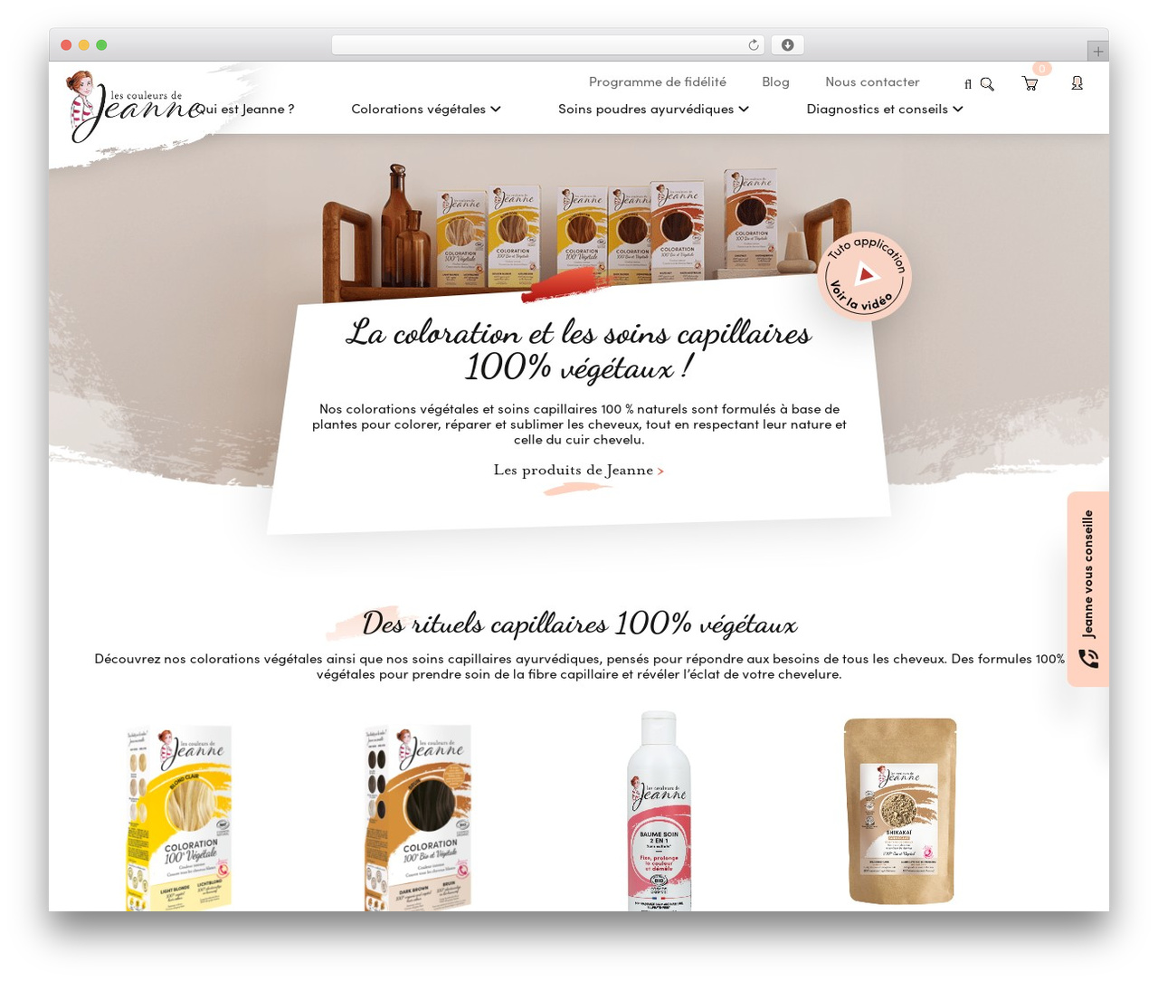 Orgafresh Child WordPress theme - lescouleursdejeanne.fr
