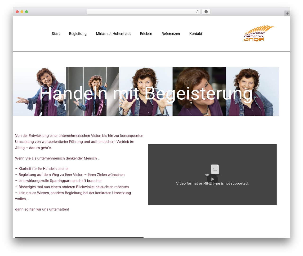 Page Builder Framework WordPress theme - network-angel.de