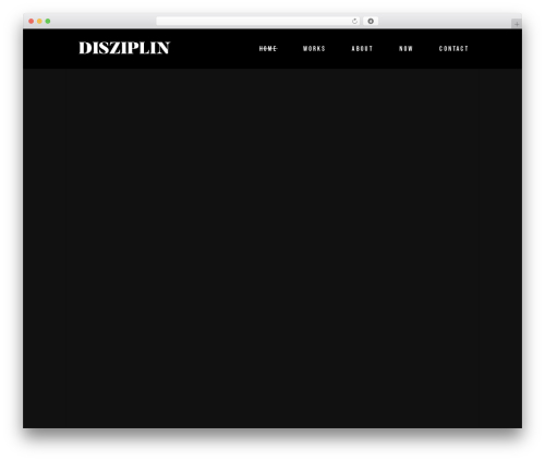 WordPress theme Pelicula - disziplin.org