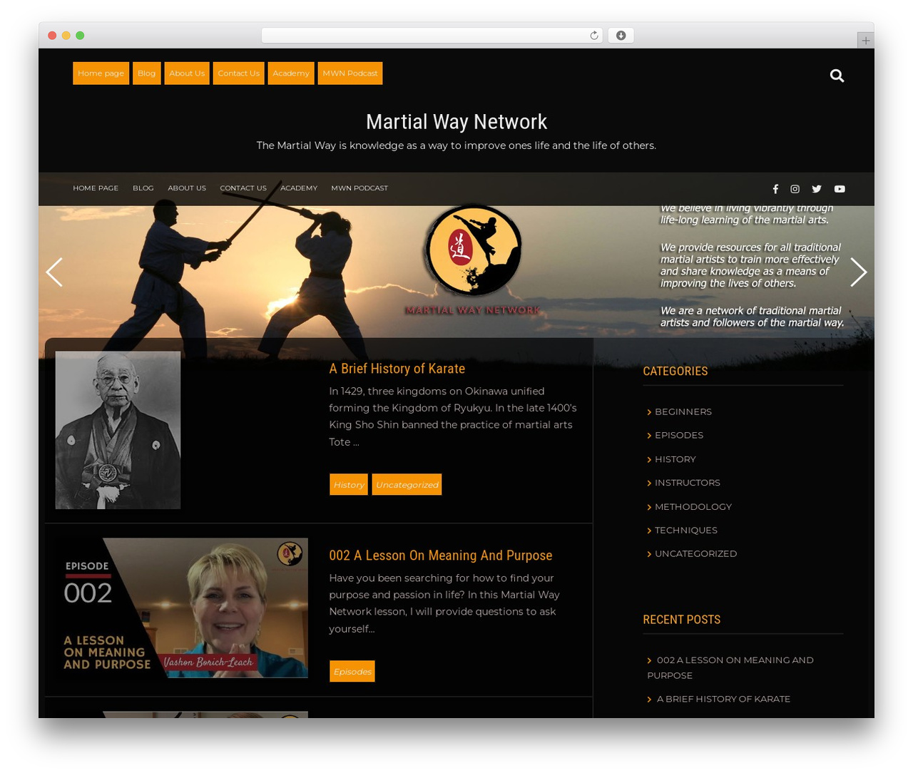 WordPress theme temptation - martialwaynetwork.com WordPress theme temptation - martialwaynetwork.com