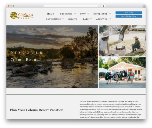 Beaver Builder Theme WordPress theme - colomaresort.com