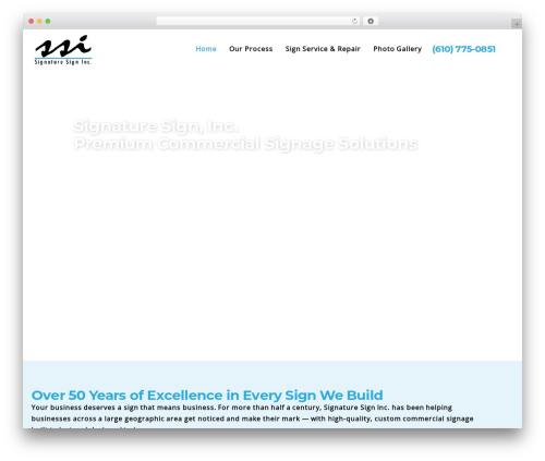 Codesk themer WordPress plugin - signaturesigninc.com