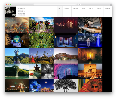 FULLSCREEN WordPress theme - andreheller.com