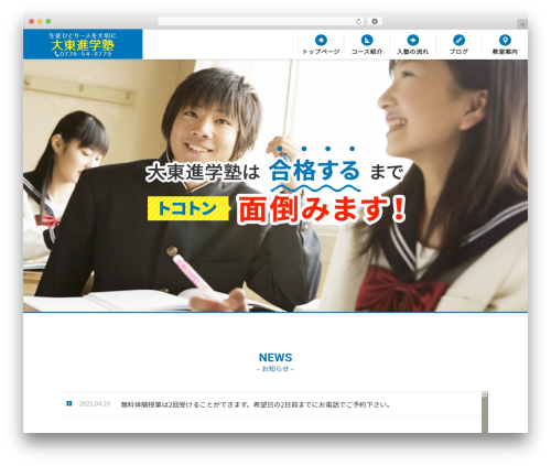 Custom article WordPress plugin - daito-jyuku.com