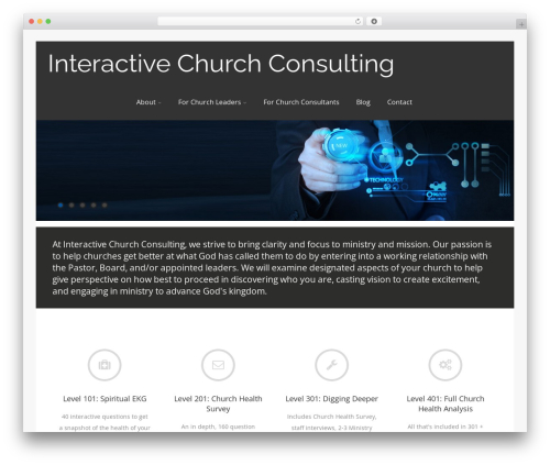 WordPress theme Asteria Lite - interactivechurchconsulting.com