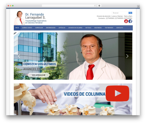 Newscodes WordPress plugin - columna-vertebral.cl