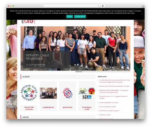WordPress website theme Goodspace - associazioneprodigio.it