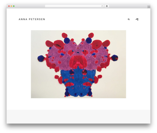 WP theme Sandy - annabpetersen.com