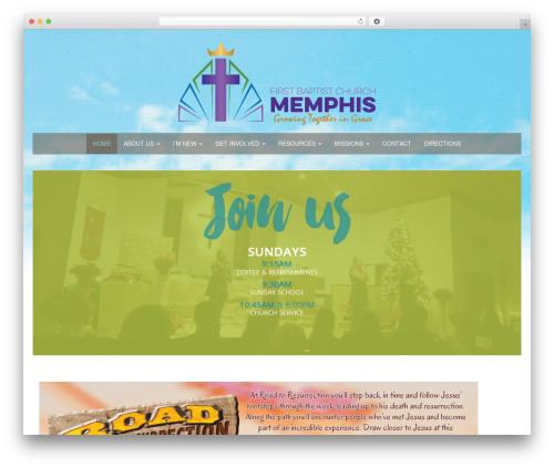 bbtheme theme WordPress - firstbaptistmemphis.com
