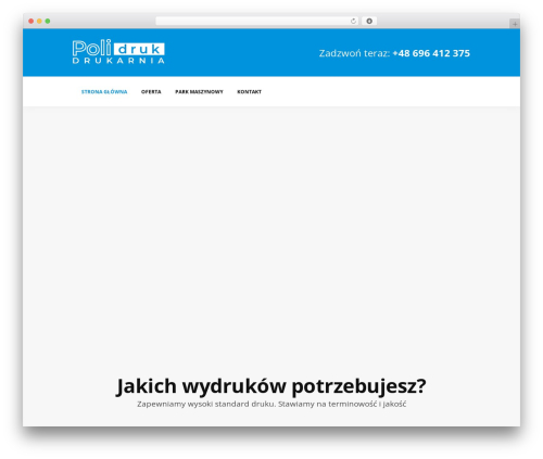 Lilo theme WordPress - polidruk.pl