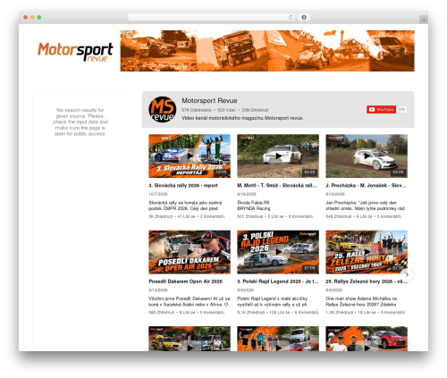 Elfsight facebook feed cc WordPress plugin - msrevue.cz