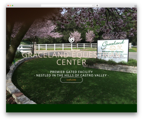 Cherry parallax WordPress plugin - gracelandequestriancenter.com
