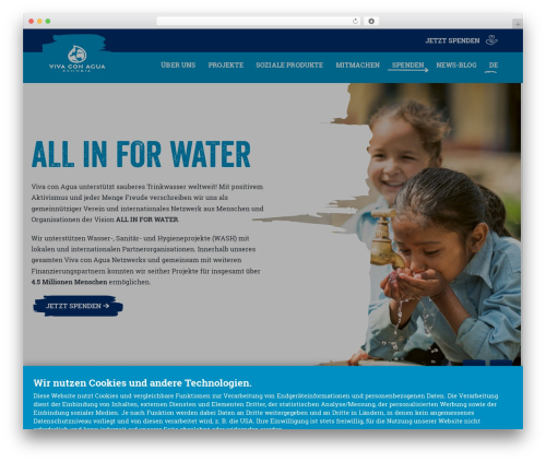 Theme WordPress VCA Theme - vivaconagua.ch