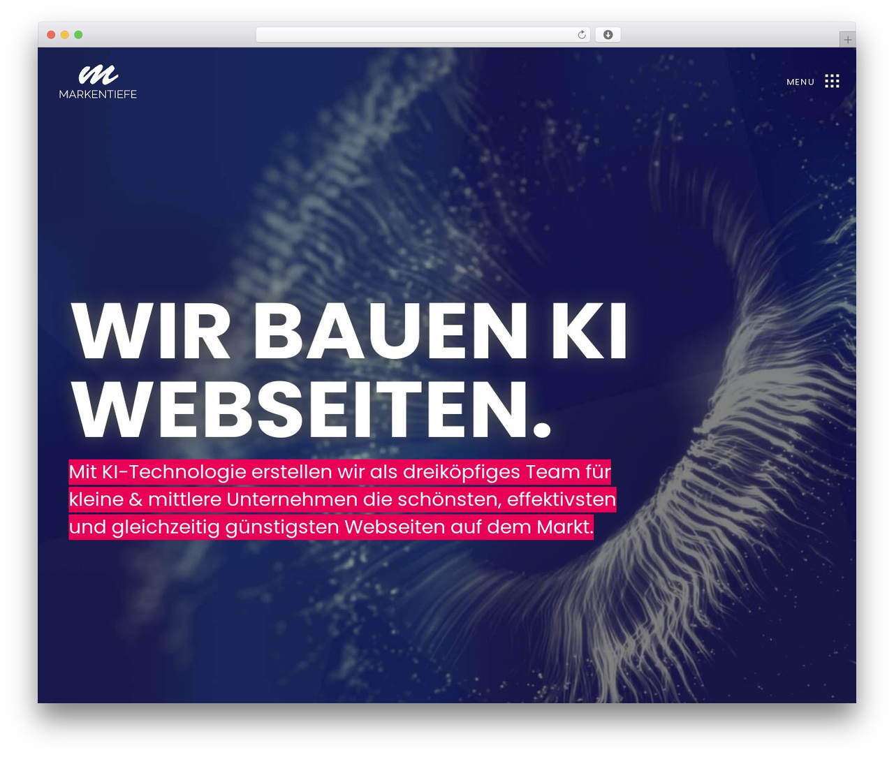 WordPress theme Wavee - markentiefe.de