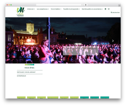 Yet Another WP Theme Framework WordPress theme - www.vireaunoireau.fr