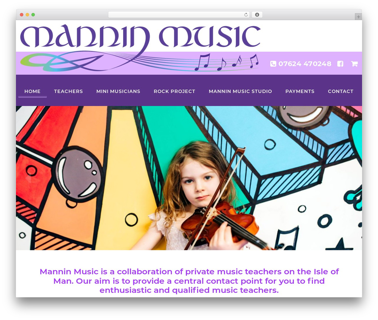 Default Theme WP theme - manninmusic.com