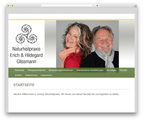 Geiseric theme WordPress - naturheilpraxis-glissmann.eu