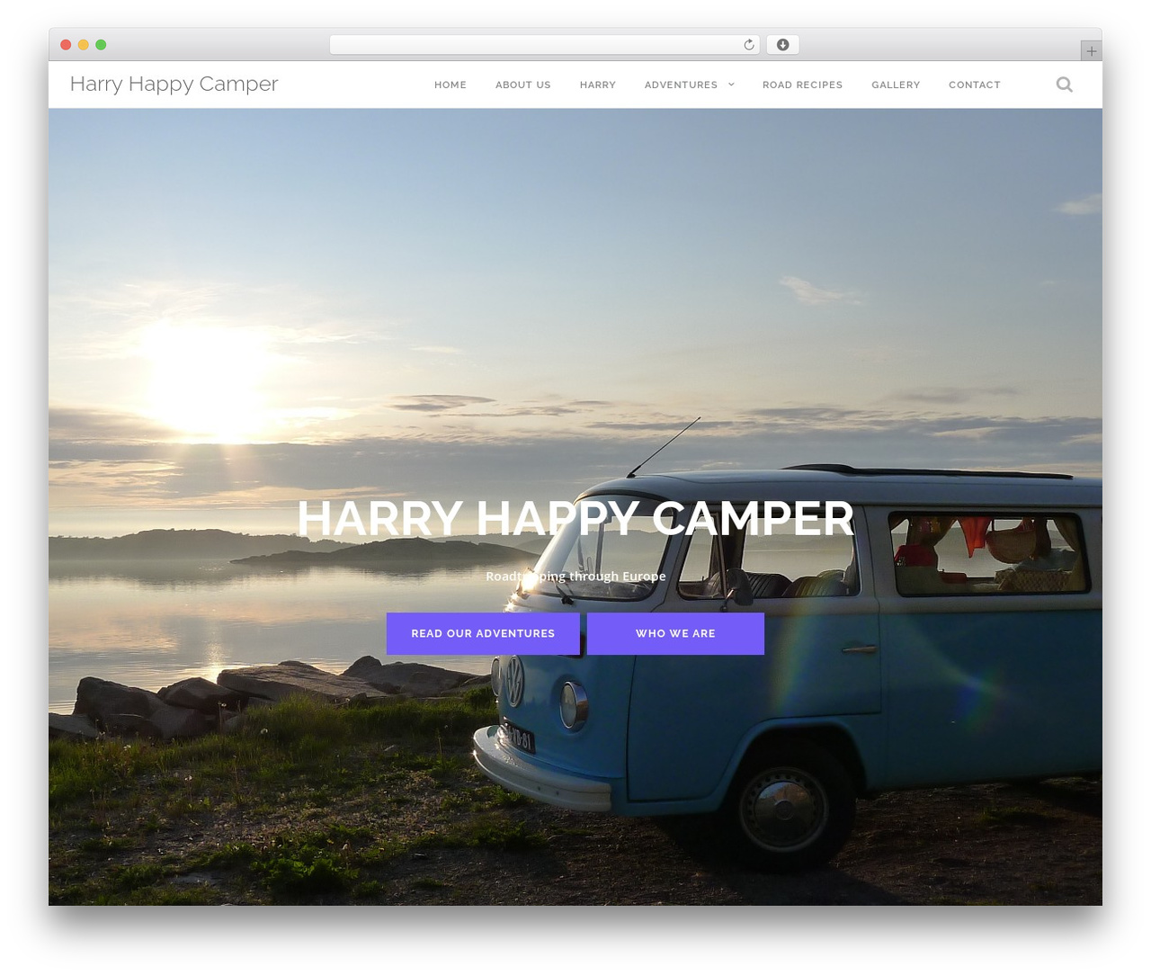 Shapely WordPress theme - harryhappycamper.com Shapely WordPress theme - harryhappycamper.com