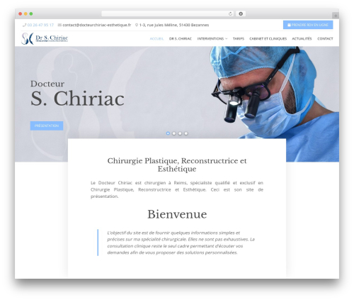 Beflex pro WordPress plugin - docteurchiriac-esthetique.fr