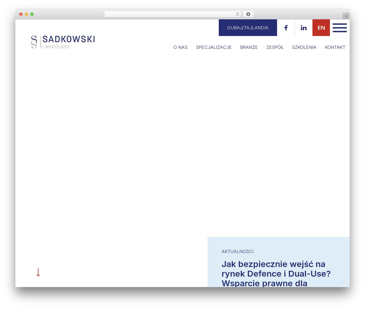 TS WordPress theme - sadkowskiiwspolnicy.pl