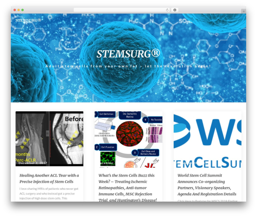 WordPress theme Noteblog - stemsurg.com WordPress theme Noteblog - stemsurg.com