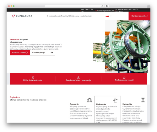 AMD WP Theme WordPress theme design - zupbadura.eu