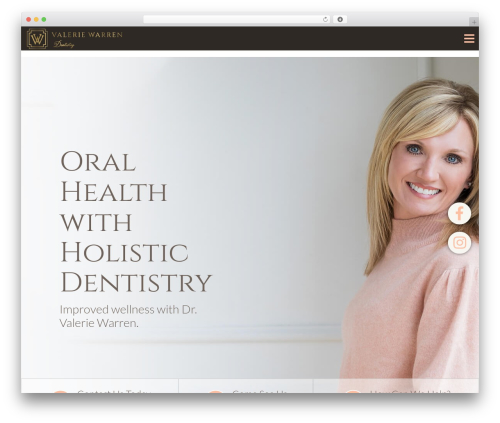 Divi best WordPress theme - drvaleriewarren.com