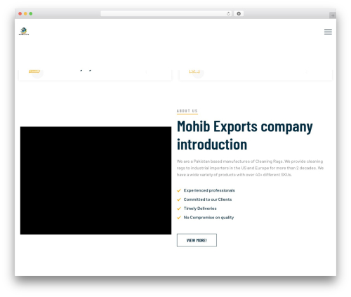 Fablio theme WordPress - mohibexports.com