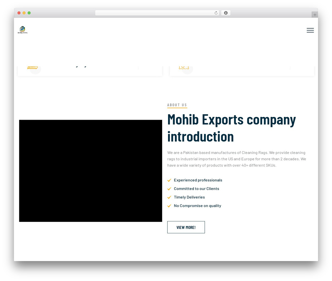 Fablio theme WordPress - mohibexports.com