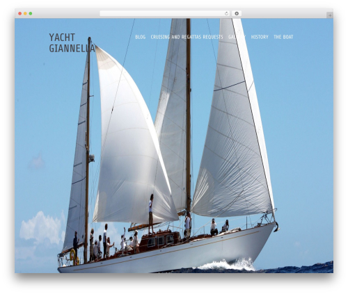 Meshable WordPress theme - yachtgiannella.com