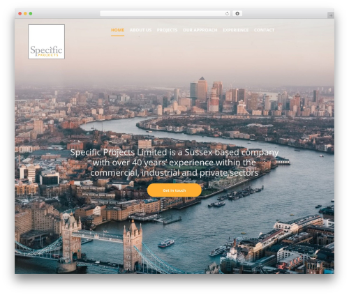 Theme WordPress Specific Projects - specificprojects.com