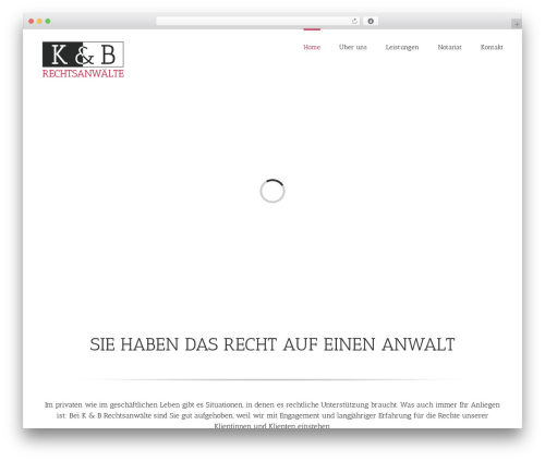 Theme WordPress Avada - kb-lawyers.ch