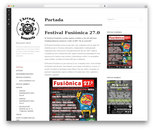 Web stat WordPress plugin - arcadakoncerts.com