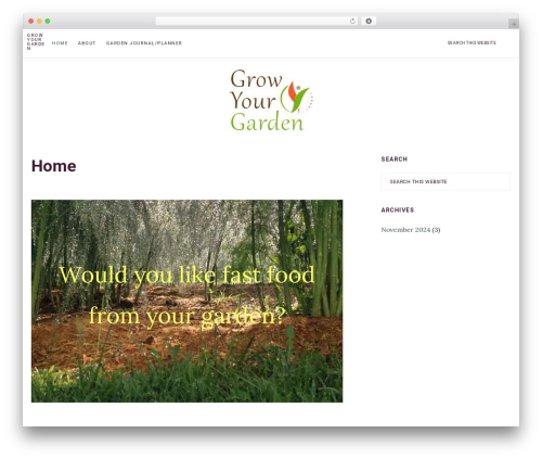 Theme WordPress Genesis - georgicarley.com