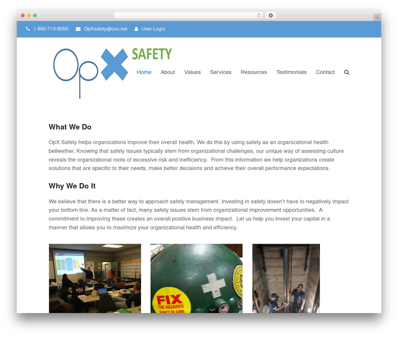 Theme WordPress Total - opxsafety.com