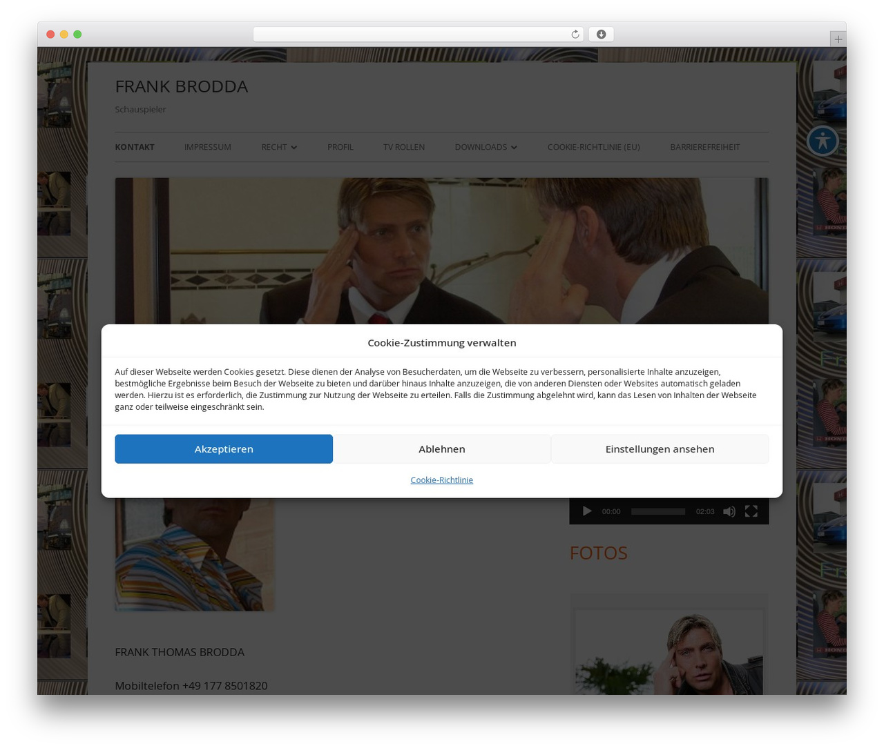 Tiny Framework WordPress theme download - frankbrodda.com