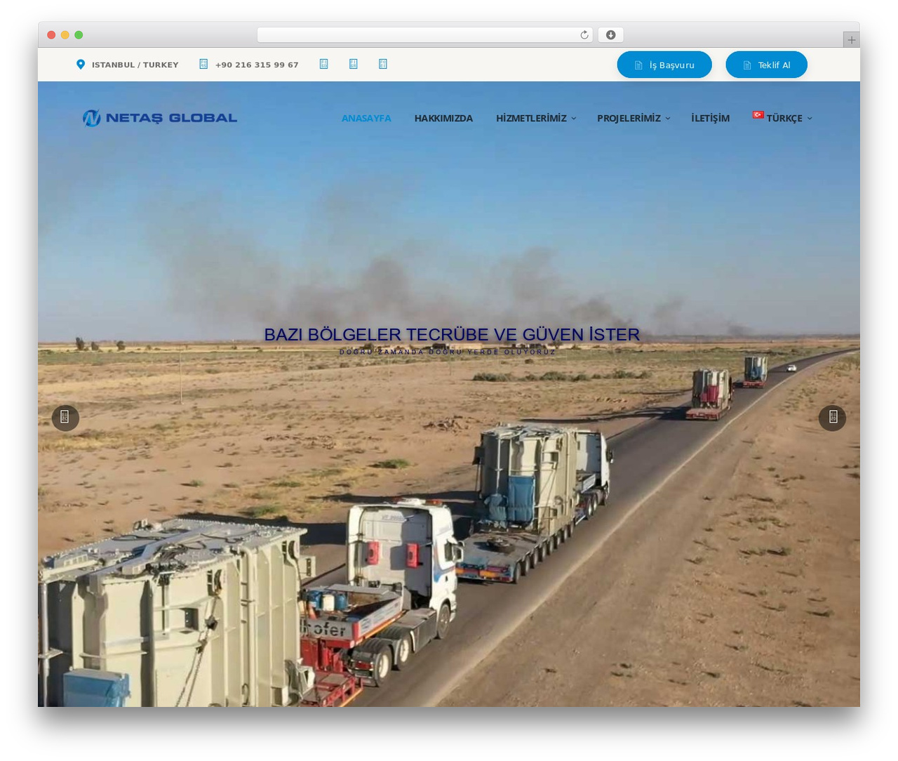 Translogic WordPress theme - netasglobal.com