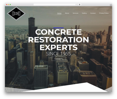 WordPress theme Beaver Builder Theme - hachconstruction.com