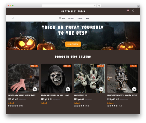 WordPress theme Botticelli - nulipe.com