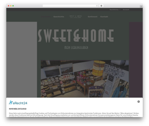 WordPress theme Divi - sweet-and-home.de