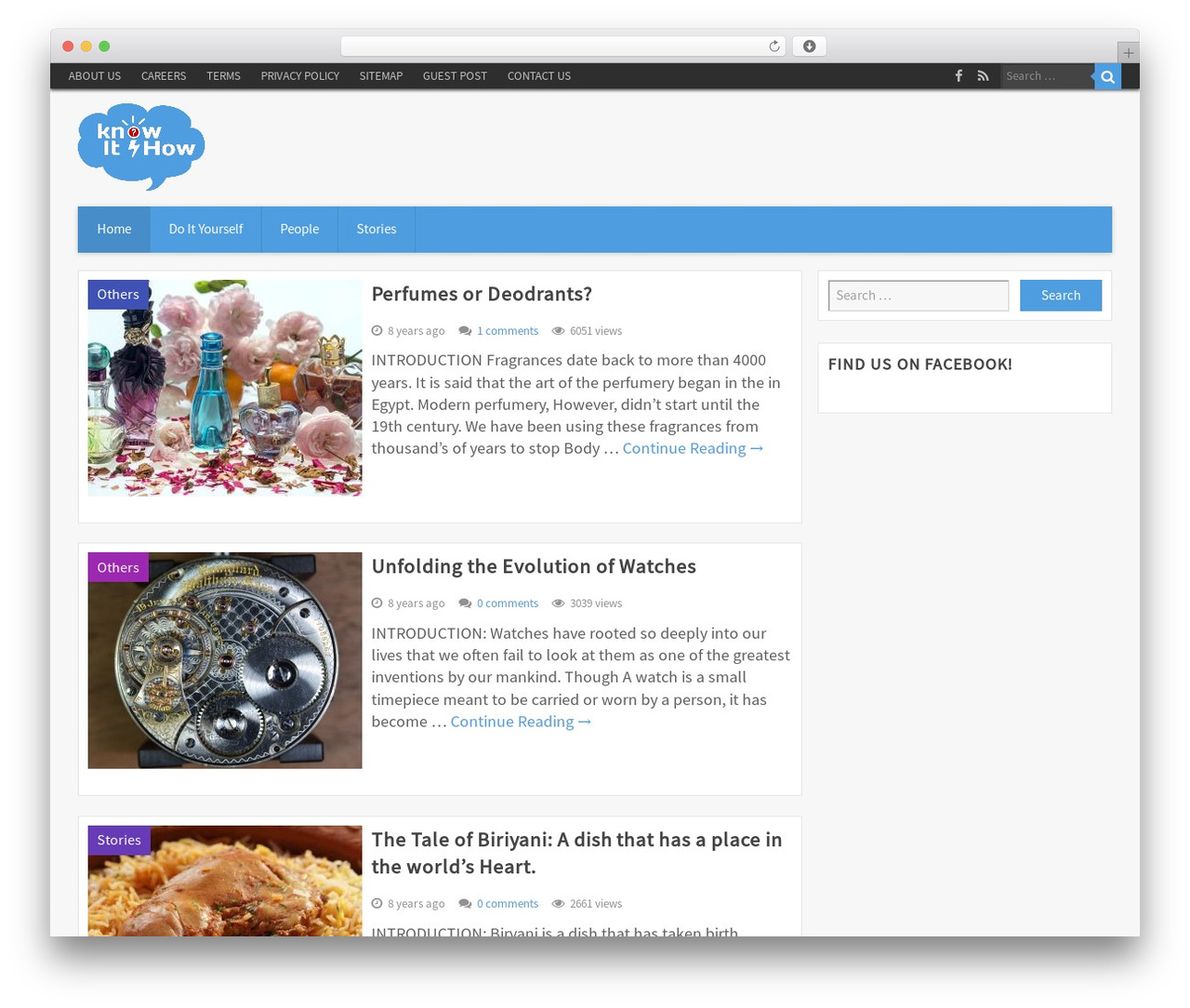 WordPress theme RedWaves - knowithow.com